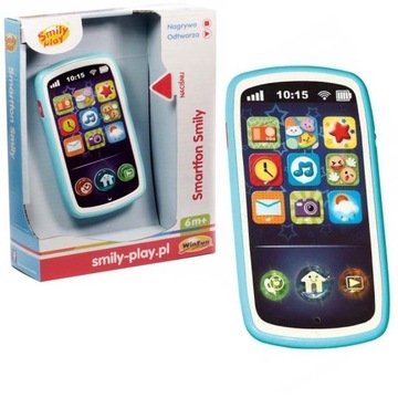 SMILY PLAY EDUKACYJNY SMARTFON dotykowy