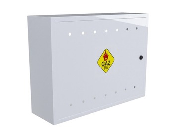 SZAFKA GAZOWA SKRZYNKA 80x60x25 BIAŁA