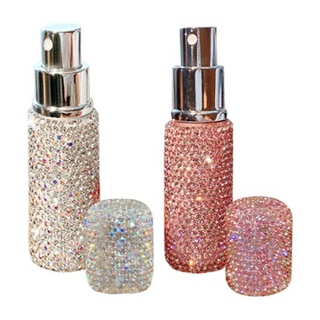 Винтажный парфюмерный спрей 10 мл, пустой мини-запечатанный, белый + розовый