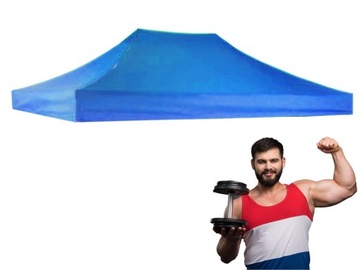 2x3 GRUBY DACH POSZYCIE do NAMIOTU HANDLOWEGO PAWILONU Ogrodowego Pokrowiec