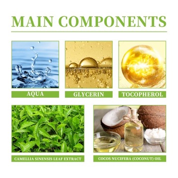 Мусс для лица с зеленым чаем контролирует жирность и разглаживает морщины.