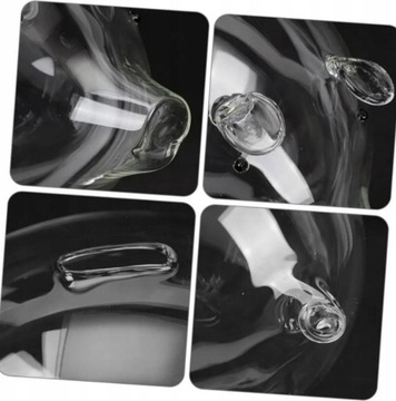 КОРОБКА-КОПИЛКА ДЕКОРАТИВНЫЕ СТЕКЛЯННЫЕ УШИ БОЛЬШИЕ XXL ТОЛСТОЕ СТЕКЛО ДЛЯ ПОДАРКА