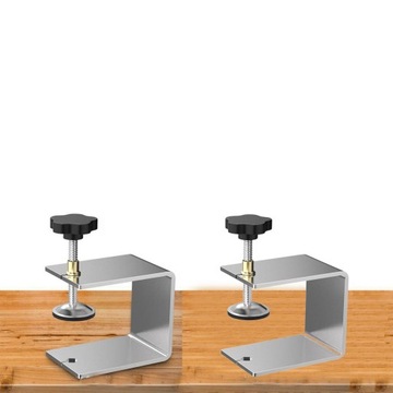 2x зажим для деревообработки из нержавеющей стали, крепление на панель