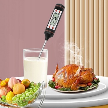 ЦИФРОВОЙ КУХОННЫЙ ТЕРМОМЕТР ДЛЯ МЯСА ВИНА ЖК-ЗОНД