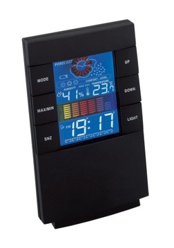 Zegar na biurko stacja pogodowa higometr LCD