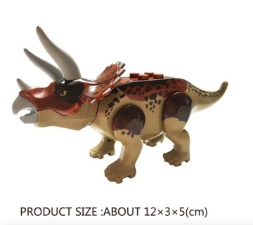 Строительные блоки Фигурки динозавров Большой набор из 8 штук