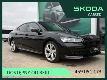 Skoda Superb IV Liftback 2.0 TSI 204KM 2025 Skoda Superb Skoda Superb 2.0 TSI 204KM 7-DSG -D 2.0 Benzyna 204KM