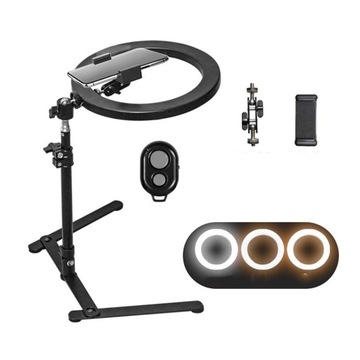 10-calowa lampa pierścieniowa do selfie ze