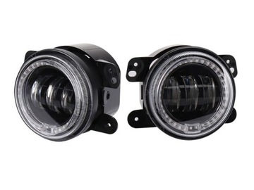 Światła przeciwmgielne LED 30W JEEP WRANGLER JK, DRL