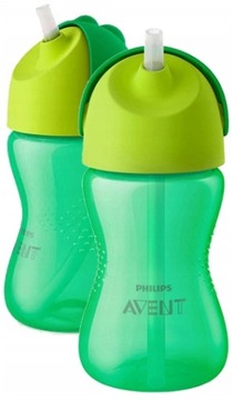 PHILIPS AVENT KUBEK NIEKAPEK ZE SŁOMKĄ 300ml 12m+ BIDON