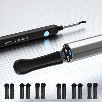 УМНАЯ ОТОСКОПНАЯ КАМЕРА ДЛЯ ЧИСТКИ УШЕЙ УДАЛЕНИЕ EAW WIFI HD ЭНДОСКОП