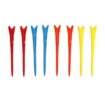 .8Pcs Golf Tees Lightweight Golfer Supplies 4 Prong