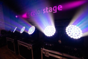 ZESTAW 2x GŁOWA COLORSTAGE HD WASH LED 37x15W RGBW