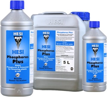 Hesi Phosphorus Plus 500ml FOSFOR + POTAS kwitnienie DUŻY i twardy owoc