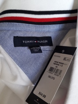 TOMMY HILFIGER KOSZULKA POLO LONG SLEEVE MĘSKA 3XL