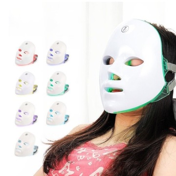 7 ЦВЕТОВ LED ПРОФЕССИОНАЛЬНАЯ КРАСОТА ФОТОТЕРАПИЯ ЛИФТФИНГ-МАСКА