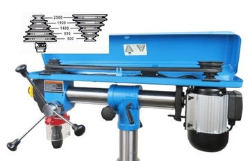 WIERTARKA STOŁOWA KOLUMNOWA Z POSUWEM 400V 600W