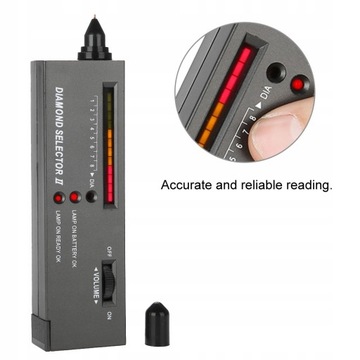 Kamień szlachetny Diament Tester Miernik LED