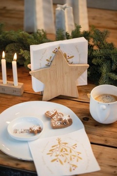 Деревянная салфетница Rader HOME - Звезда