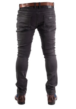 Pánske džínsové zúžené nohavice GRAFIT TOXER veľ.34