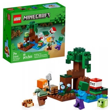 LEGO MINECRAFT PRZYGODA NA MOKRADŁACH PREZENT