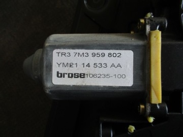 MECHANIZMUS OKNO PRAVÝ PŘEDNÍ VW SHARAN 00-03R 7M3959802