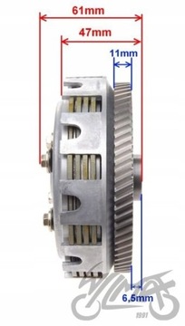 КОМПЛЕКТ СЦЕПЛЕНИЯ ДЛЯ AM6