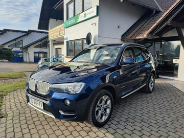 BMW X3 F25 SUV 2.0 20d 190KM 2016 BMW X3 Krajówka, lakier oryginalny 100%, zdjęcie 2