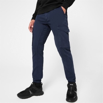 Jack&Jones Spodnie materiałowe Paul 12169582 Granatowy Tapered Fit