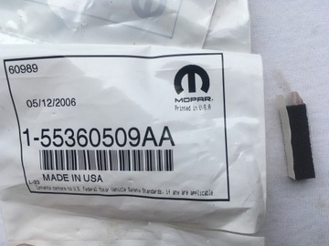 55360509AA JEEP CHRYSLER DODGE MOPAR DYSTANS SZYBY