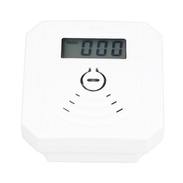 Wyświetlacz LCD alarmu CO Mini dźwięk o wysokiej czułości Ostrzeżenie