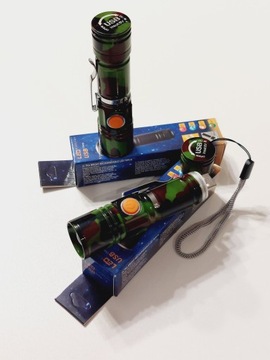 ПОИСКОВЫЙ ФОНАРЬ С USB-ПЕРЕЗАРЯЖКОЙ Cree XM-L T6 ZOOM