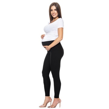 LEGGINSY GETRY CIĄŻOWE idealnie kryjące XL