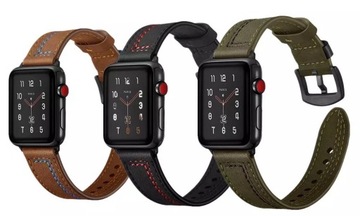 РЕМЕНЬ ДЛЯ Apple WATCH 2 3 4 5 6 7 8 9 SE ULTRA 2 38/40/41/42/44/45/49м Кожа
