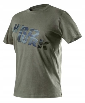 KOSZULKA T-shirt OLIWKOWY CAMO roz XXL NEO 81-612