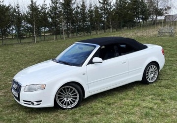 Audi A4 B7 Cabrio 3.0 V6 TDI CR 233KM 2008 Audi A4 Cabrio 3.0TDI 232KM QUATTRO 166000km, skora, OKAZJA 3.0 Diesel, zdjęcie 8