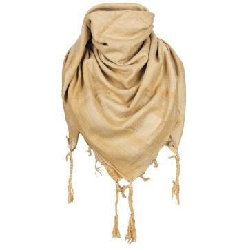 Shemagh 110x110 arafatka kefija khaki piaskowa coyote