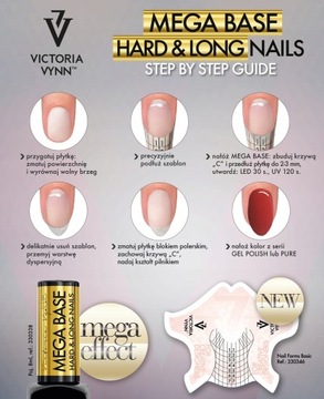 Victoria Vynn Mega Base для твердых и длинных ногтей 15 мл