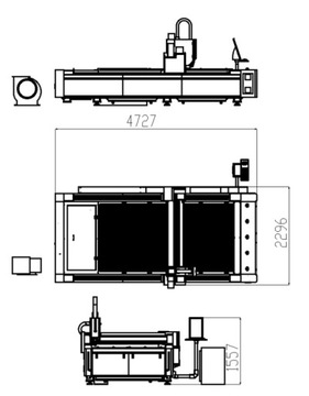 Волоконный лазер AGK 3015H 6000 Вт, 6 кВт, станок для лазерной резки