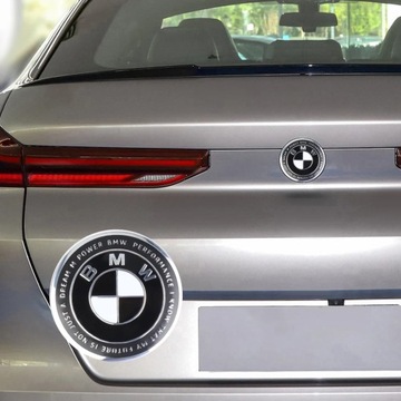 74/82 мм капот автомобиля передняя часть багажника эмблема запасная наклейка для BMW