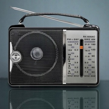 КУХОННОЕ РАДИО 230 В ПОРТАТИВНОЕ ЗДАНИЕ НА БАТАРЕЯХ R20 FM AM SW