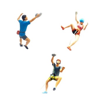 3 szt. 1:64 miniaturowa figurka do wspinaczki