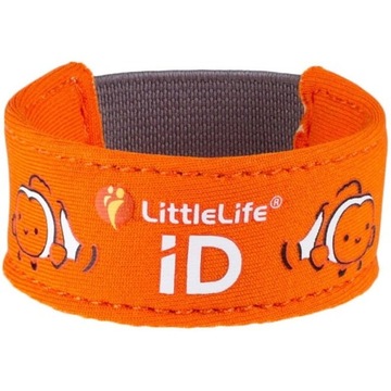 Neoprenowa OPASKA INFORMACYJNA ID LITTLELIFE Nemo