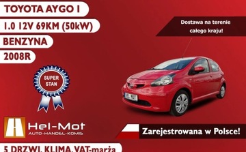 Toyota Aygo I Hatchback 3d 1.0 VVT-i 68KM 2008
