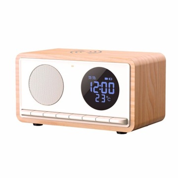 Кухонный радиоприемник с Bluetooth-часами, радио-зарядное устройство, индукционное зарядное устройство Manta RIMINI RDI912