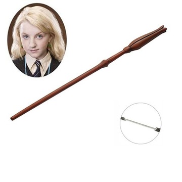 MAGICZKA RÓŻDŻKA LUNA LOVEGOOD HARRY POTTER METALOWY RDZEŃ NOWOŚĆ