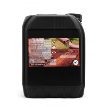 LAKIEROBEJCA NITRO DO DREWNA BARTEK 5L 120 KOLORÓW