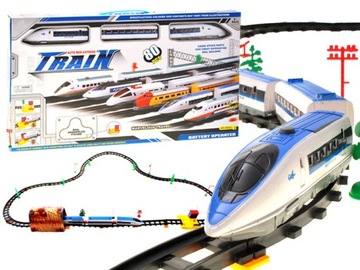Pociąg kolejka Mega długa trasa 450cm tunel RC0353