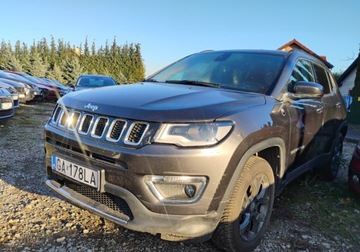 Jeep Compass II SUV 2.0 MJD 140KM 2017 Jeep Compass 2017r, Salon Polska. 2.0 Diesel. AUTOMAT. 4x4. Po zalaniu. 2.0, zdjęcie 1