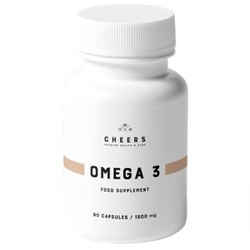 Cheers Omega 3 suplement diety 90 kapsułek P1